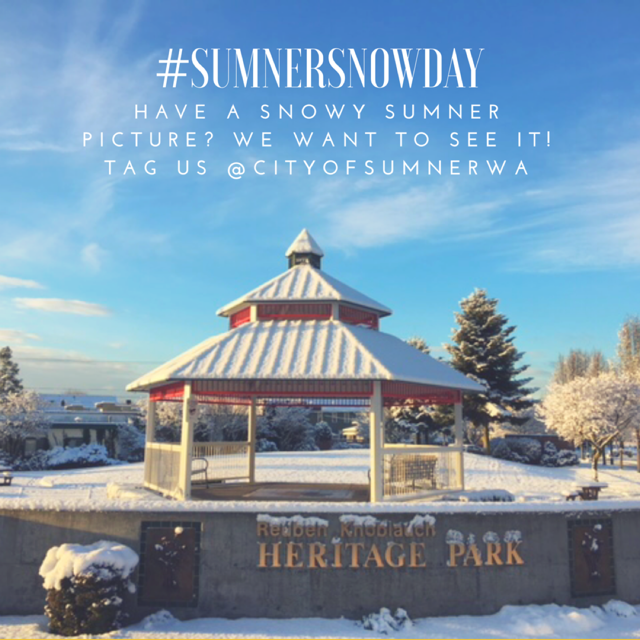 SumnerSnowDay Sumner, Washington