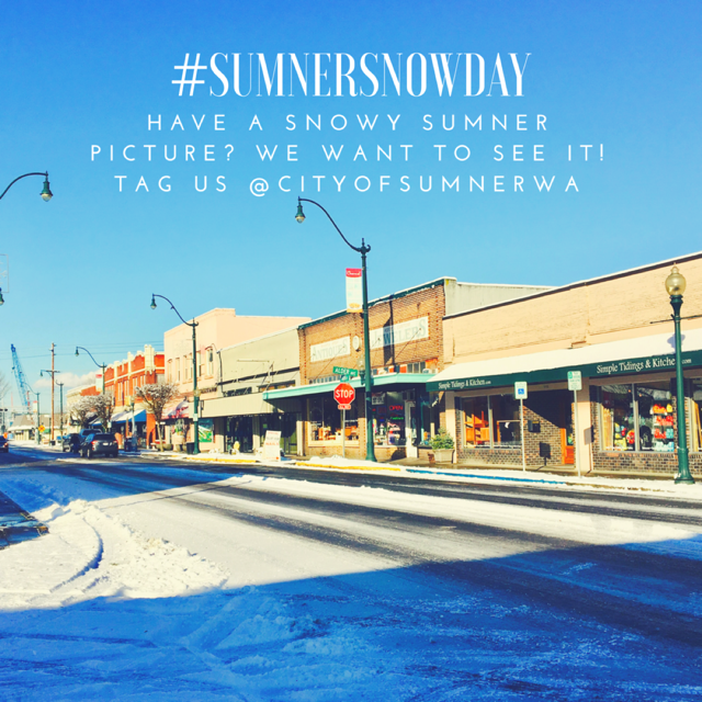 SumnerSnowDay Sumner, Washington